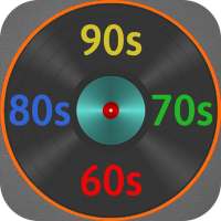 60s 70s 80s 90s 00s Music Radios logo