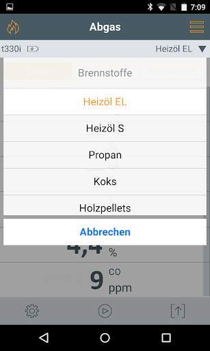 testo 330i App screenshot 2