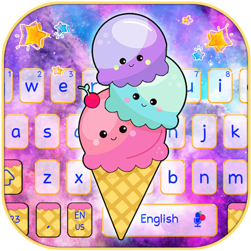 Galaxy Icecream Keyboard Theme icon