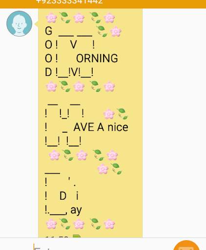 ASCII HEARTS:Send ASCII Hearts styles for free screenshot 8