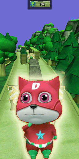 Talking Tomy Cat Hero Dash Runner screenshot 1