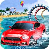 Crazy Water Surfing Car Race 1.1