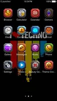 Best Techno Theme C Launcher screenshot 2