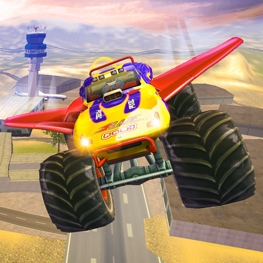 Offroad Flying Monster Truck Driving icon