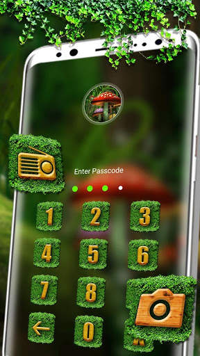 Mushroom Forest Launcher Theme screenshot 5