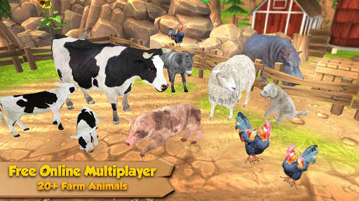 Farm Animal Family: Online Sim screenshot 1