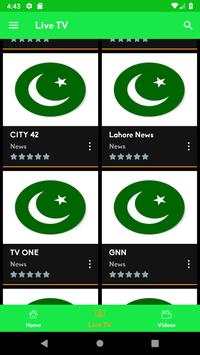 All PAK TV Free Live TV -  TV  News screenshot 2