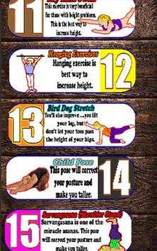 Height Increasing Exercise 2020 - Taller Workout 2 تصوير الشاشة