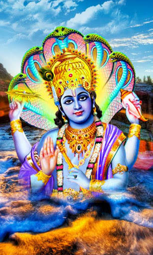 God Vishnu Live Wallpaper screenshot 2