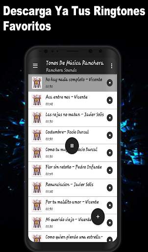 Tonos de música ranchera screenshot 2