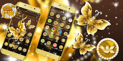 Golden ButterFly Theme screenshot 5