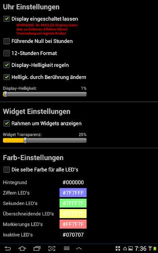 LED Studio Uhr screenshot 14