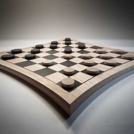 Checkers, draughts and dama icon