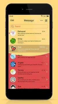 Messaging 7 theme for Pooh screenshot 2