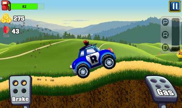 Super Robot Car Climb Racing screenshot 3