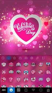 Valentine's day Kika Keyboard स्क्रीनशॉट 3