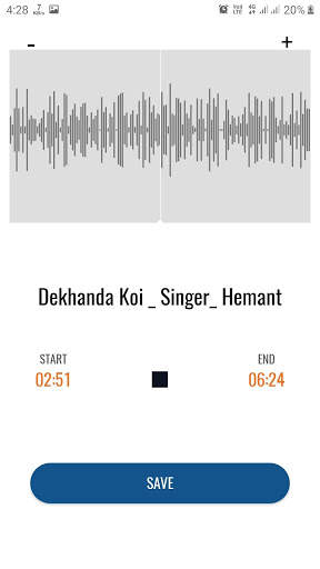 Ringtone Cutter & Song - MP3 cutter and merger app screenshot 3
