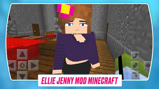 Ellie Jenny Mod Minecraft screenshot 1