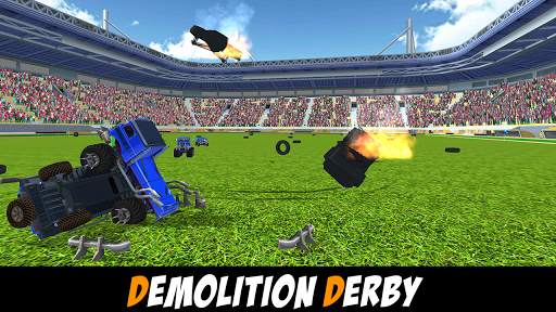 Monster Derby Game: Demolition Stunts Crash 2021 screenshot 4
