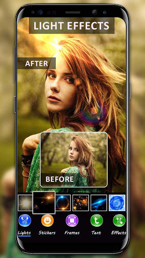 Light Photo editor – Light effect screenshot 4