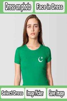 Best Pakistani Flag Shirts Photo Maker Free screenshot 2