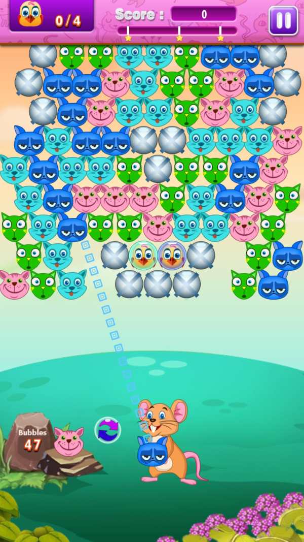 Funny Cats Bubble Shooter screenshot 4