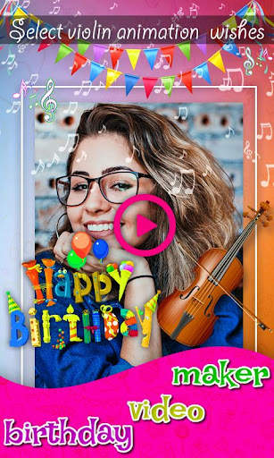 Birthday  Video & Status Maker screenshot 2