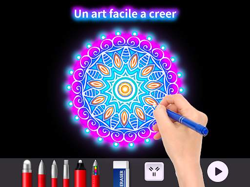 Doodle Master - Glow Art screenshot 10