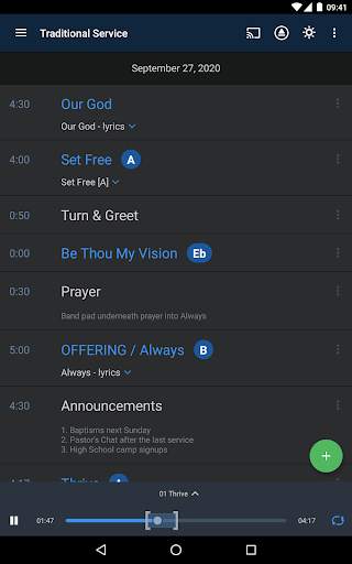 Planning Center Music Stand screenshot 5