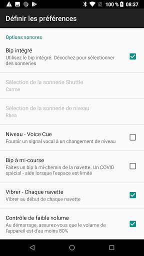 Test du bip screenshot 5