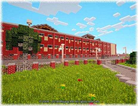 School and Neighborhood Minecraft PE screenshot 1