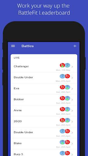 BattleFit - The Social workout screenshot 4