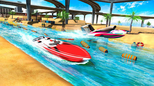 Water Boot Speed ​​Racing Simulator screenshot 2