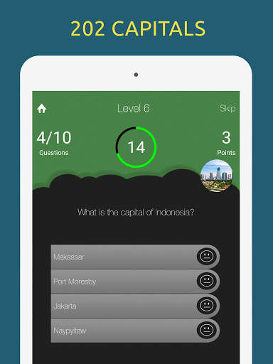 World Capitals Quiz Game: Test Your Knowledge screenshot 5