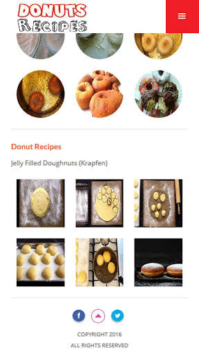 Donut Recipes скриншот 3