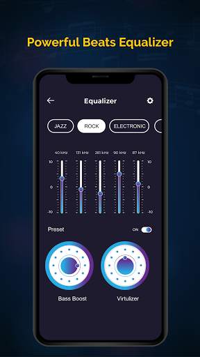 Simple Default Music Player & Equalizer screenshot 6