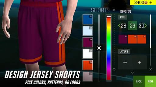 Basketball Jersey Editor - My Basketball Team screenshot 3