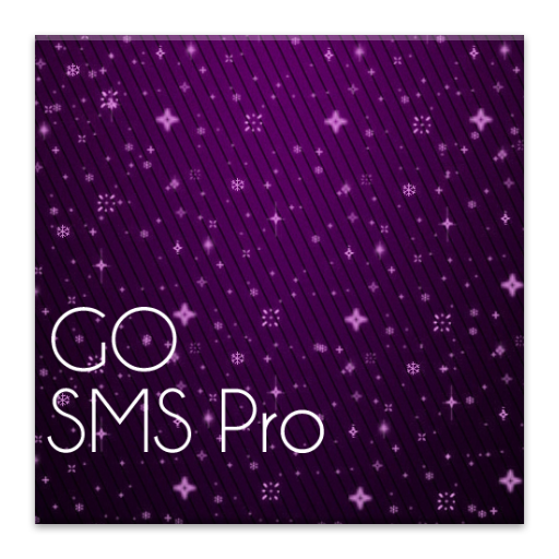 Go SMS Pro Purple&amp;Black Theme icon