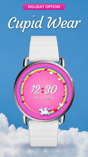Unicorn Wear - an animated watch face for Wear OS screenshot 5