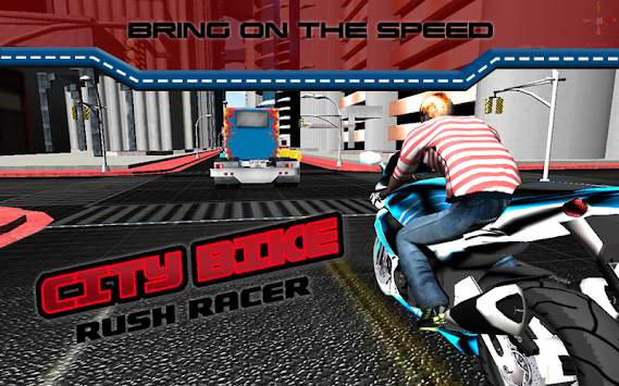 City Bike Rush Racer - 3D Game screenshot 2