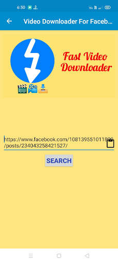 Video Downloader For Facebook screenshot 4