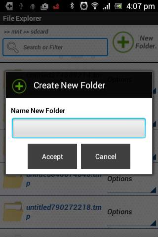 File Explorer in Android screenshot 5