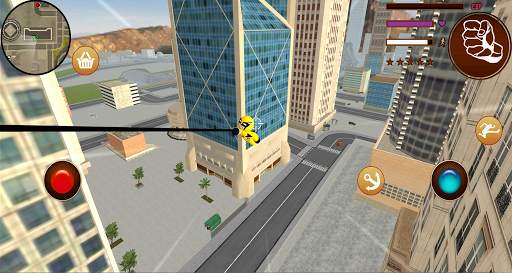 Wolveine Stickman Rope Hero Miami Mafia Simulator screenshot 2
