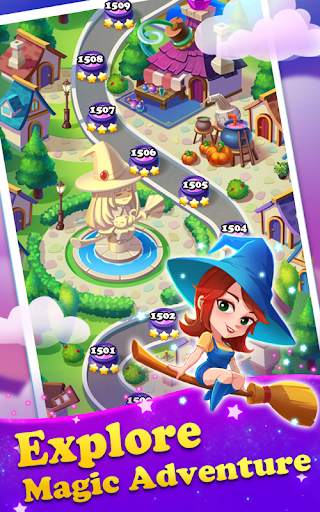 Gems Witch - Jewel Crush Adventure screenshot 12