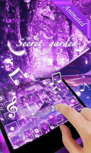 Secret Garden GO Keyboard Animated Theme screenshot 5
