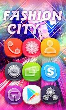 Fashion City Go Launcher Theme screenshot 1