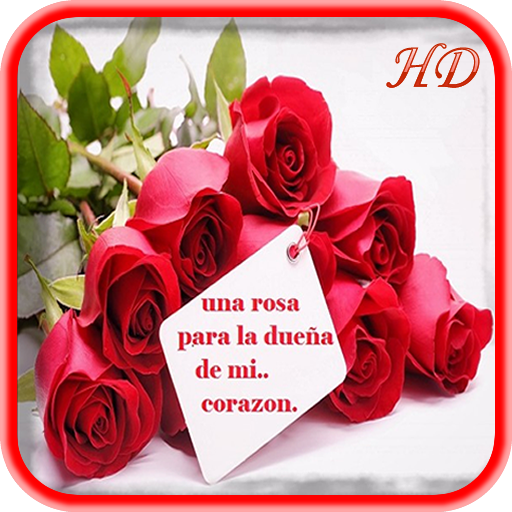 Rosas Con Frases De Amor icon