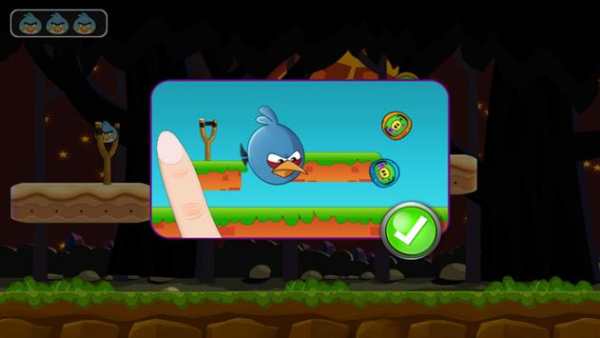 Angry Chicken Slingshot Throw Down  hungry birds screenshot 3