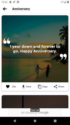 Quotes and Status screenshot 2