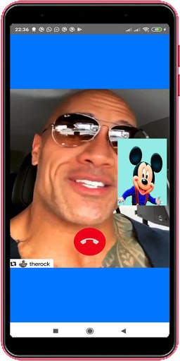 The Rock Video Call (Dwayne Johnson) screenshot 3